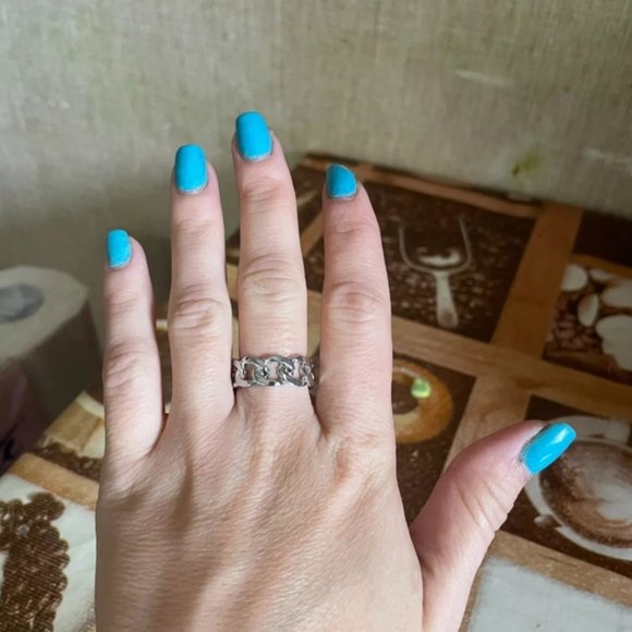 🍒  Chain Link Ring - Picture 10 of 10